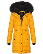 Afbeelding in Gallery-weergave laden, "Nicole" Manteau d'hiver avec fausse fourrure détachable