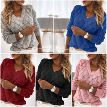 Afbeelding in Gallery-weergave laden, "Gabi" Designer-Strickpullover