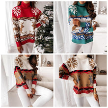 Afbeelding in Gallery-weergave laden, "Christina" Rollkragenpullover mit Weihnachtsdeko