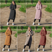 Afbeelding in Gallery-weergave laden, "Annita" Langer Strick-Cardigan