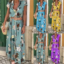Afbeelding in Gallery-weergave laden, "Isabella" Boho-Maxi-Kleid mit Blumenmuster