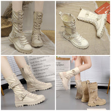 Afbeelding in Gallery-weergave laden, "Megan" Lässige Schnürstiefel