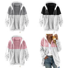 Afbeelding in Gallery-weergave laden, "Alyna" Manteau chaud en fourrure synthétique