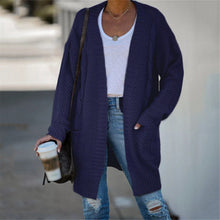 Afbeelding in Gallery-weergave laden, "Margarethe" Lockere Longstrickjacke