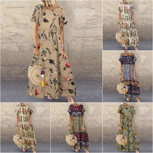 Afbeelding in Gallery-weergave laden, "Zea" Designer-Maxikleid