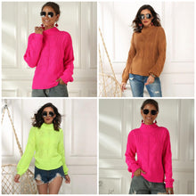 Afbeelding in Gallery-weergave laden, "Holly" Lässiger Neon-Pullover