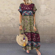 Afbeelding in Gallery-weergave laden, "Zea" Designer-Maxikleid