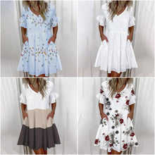 Afbeelding in Gallery-weergave laden, "Adile" Elegantes Designer-Sommerkleid