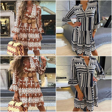 Afbeelding in Gallery-weergave laden, "Jolie" Boho-Kleid