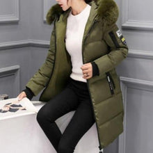 Afbeelding in Gallery-weergave laden, "Michaela" Casual Lang Gewatteerd Jasje