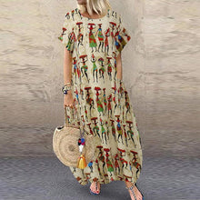 Afbeelding in Gallery-weergave laden, "Zea" Designer-Maxikleid