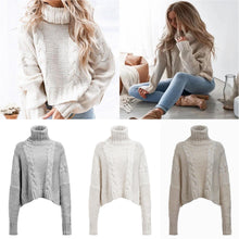 Afbeelding in Gallery-weergave laden, "Lydia" Kuscheliger Rollkragenpullover