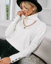 Afbeelding in Gallery-weergave laden, "Daniela" Eleganter Rollkragenpullover