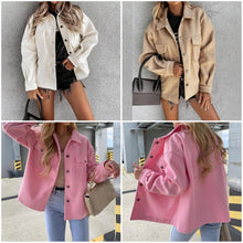 Afbeelding in Gallery-weergave laden, "Isabell" Lässige Hemdjacke