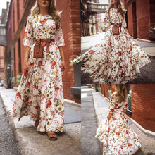 Afbeelding in Gallery-weergave laden, "Lilliana" Boho-Kleid