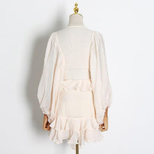Afbeelding in Gallery-weergave laden, Vintage Rüschen-Kleid