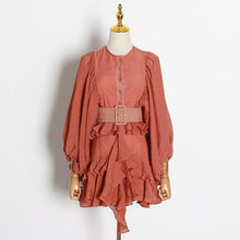 Afbeelding in Gallery-weergave laden, Vintage Rüschen-Kleid