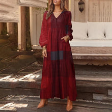 Afbeelding in Gallery-weergave laden, "Mia" Boho Maxi-Kleid