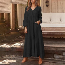 Afbeelding in Gallery-weergave laden, "Mia" Boho Maxi-Kleid
