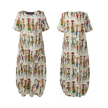 Afbeelding in Gallery-weergave laden, "Zea" Designer-Maxikleid