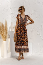 Afbeelding in Gallery-weergave laden, "Florella" Designer-Boho-Kleid