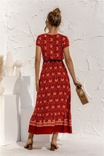 Afbeelding in Gallery-weergave laden, "Florella" Designer-Boho-Kleid