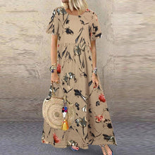 Afbeelding in Gallery-weergave laden, "Zea" Designer-Maxikleid