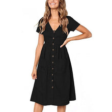 Afbeelding in Gallery-weergave laden, "Marilyn" Elegantes Frühlings-Kleid