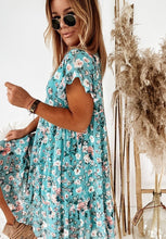 Afbeelding in Gallery-weergave laden, "Sophie" Boho-Kleid