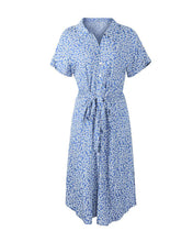 Afbeelding in Gallery-weergave laden, "Maja" Designer-Kleid mit Blumenprint