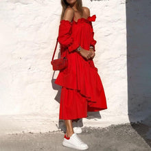 Afbeelding in Gallery-weergave laden, "Maria" Designer-Boho-Kleid