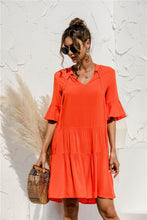 Afbeelding in Gallery-weergave laden, "Paola" Designer-Sommer-Kleid