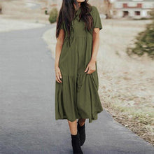 Afbeelding in Gallery-weergave laden, "Sandra" Designer-Kleid