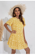 Afbeelding in Gallery-weergave laden, "Daria" Lässiges Blümchenkleid