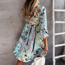 Afbeelding in Gallery-weergave laden, "Leyla" Boho-Kleid