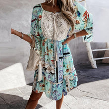 Afbeelding in Gallery-weergave laden, "Leyla" Boho-Kleid