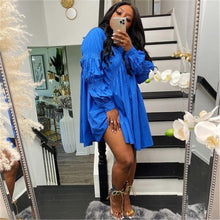 Afbeelding in Gallery-weergave laden, "Alena" Lässiger Blusenkleid