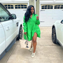 Afbeelding in Gallery-weergave laden, "Alena" Lässiger Blusenkleid