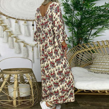 Afbeelding in Gallery-weergave laden, "Narella" Boho-Maxi-Kleid