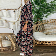 Afbeelding in Gallery-weergave laden, "Narella" Boho-Maxi-Kleid