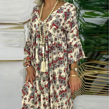 Afbeelding in Gallery-weergave laden, "Narella" Boho-Maxi-Kleid