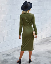 Afbeelding in Gallery-weergave laden, "Nita" Elegantes Midikleid