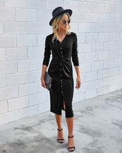 Afbeelding in Gallery-weergave laden, "Nita" Elegantes Midikleid