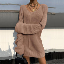 Afbeelding in Gallery-weergave laden, "Simone" Casual Strickkleid