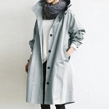 Afbeelding in Gallery-weergave laden, "Monika" Lange Windbreaker Jas