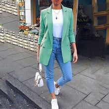 Afbeelding in Gallery-weergave laden, "Clara" Femininer Longblazer