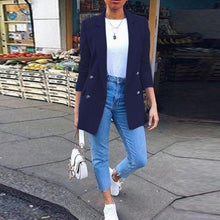 Afbeelding in Gallery-weergave laden, "Clara" Femininer Longblazer
