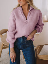 Afbeelding in Gallery-weergave laden, "Samanta" Eleganter Pullover