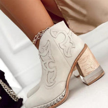 Afbeelding in Gallery-weergave laden, "Bettina" Lässige Cowboy Ankleboots