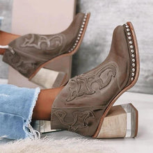 Afbeelding in Gallery-weergave laden, "Bettina" Lässige Cowboy Ankleboots
